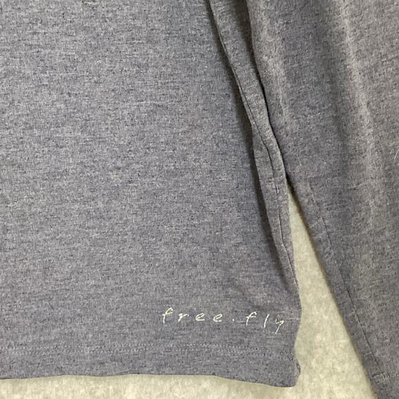 Free Fly Performance Bamboo 1/4 Zip Shirt Size L Pullover Stretch Long Sleeve - Picture 4 of 14